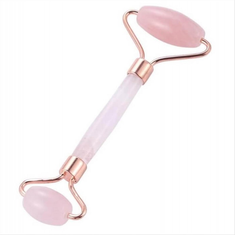 Quartz Roll For Face Massage Rose Quartz Roller