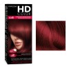 Σετ βαφής HD Color 6.65 ξανθό σκούρο έντονο κόκκινο 60ml Farcom