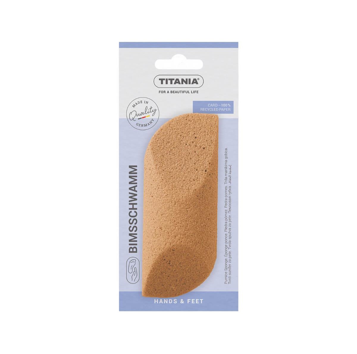 Pumice stone 12cm Titania