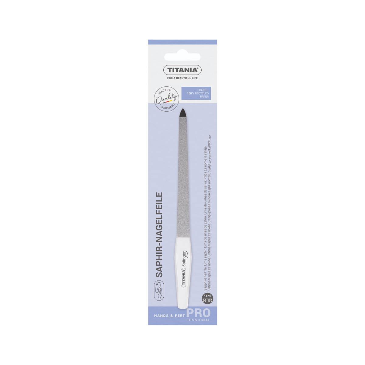 Metal nail file 90/150 17cm Titania