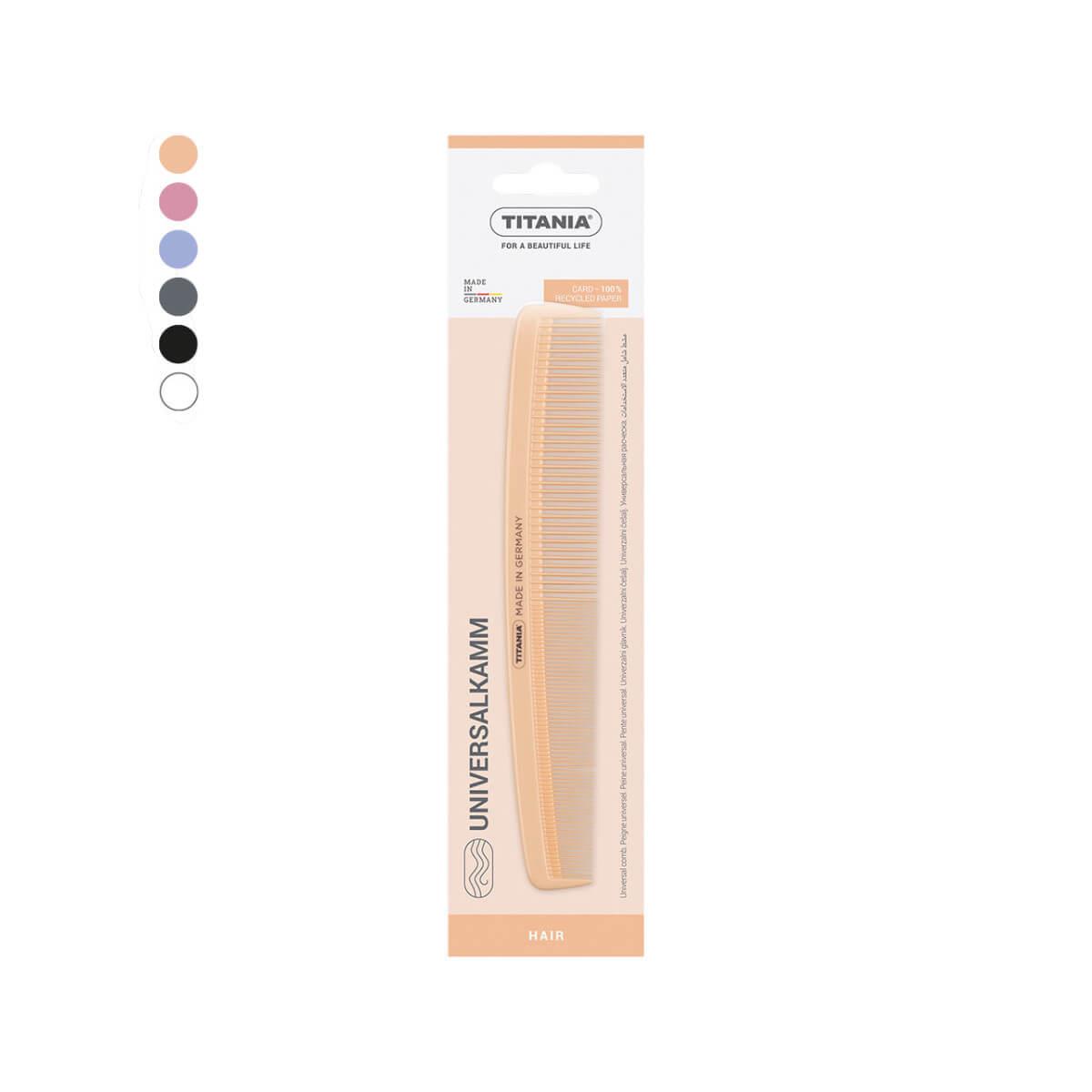 Hair comb 17.2cm Titania