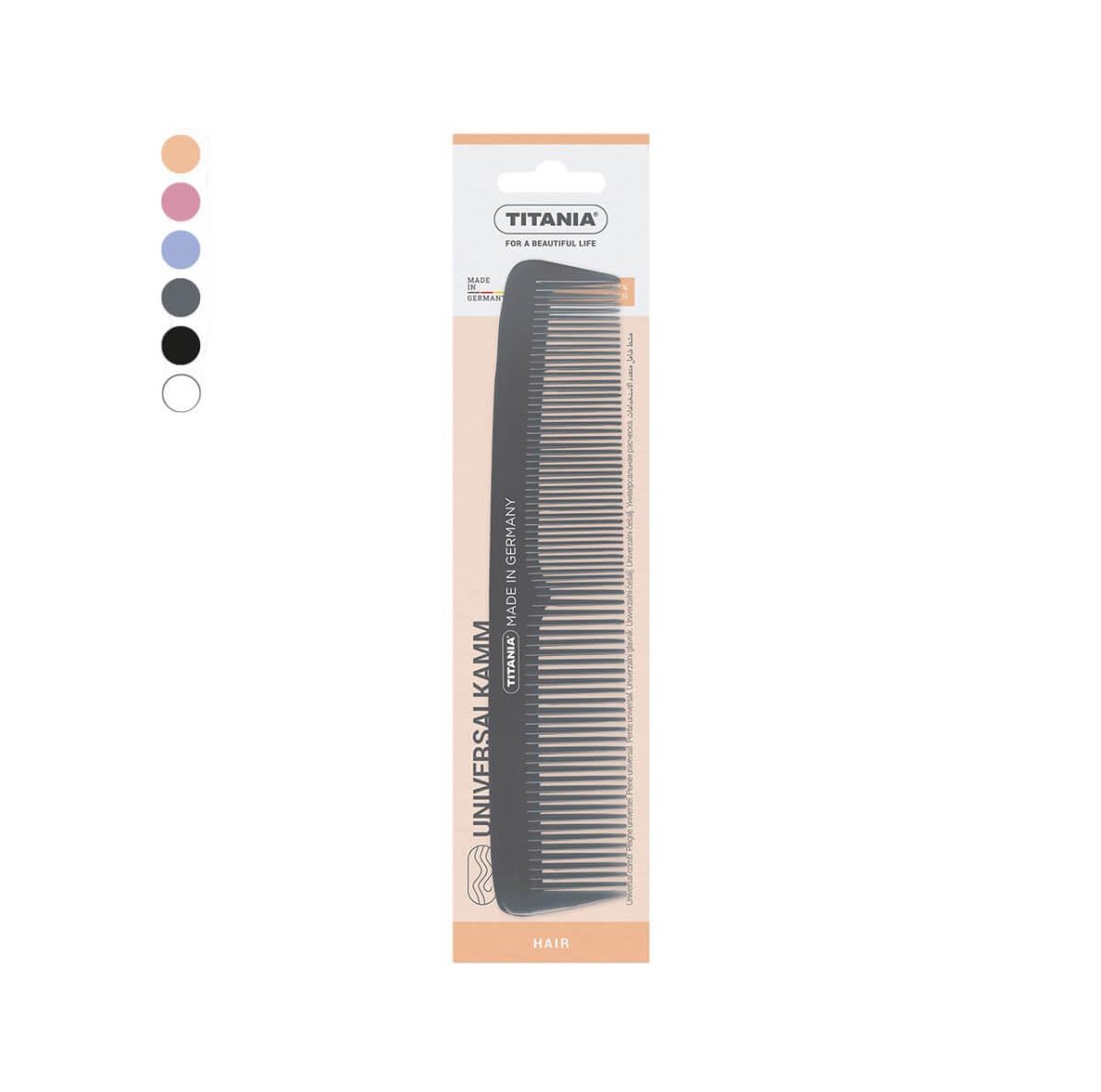 Hair comb 19.5cm Titania