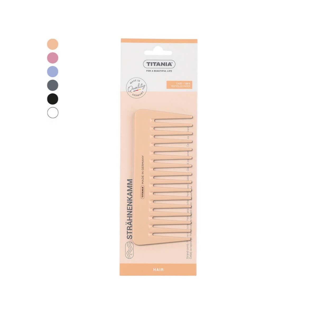 Fork comb 14cm Titania