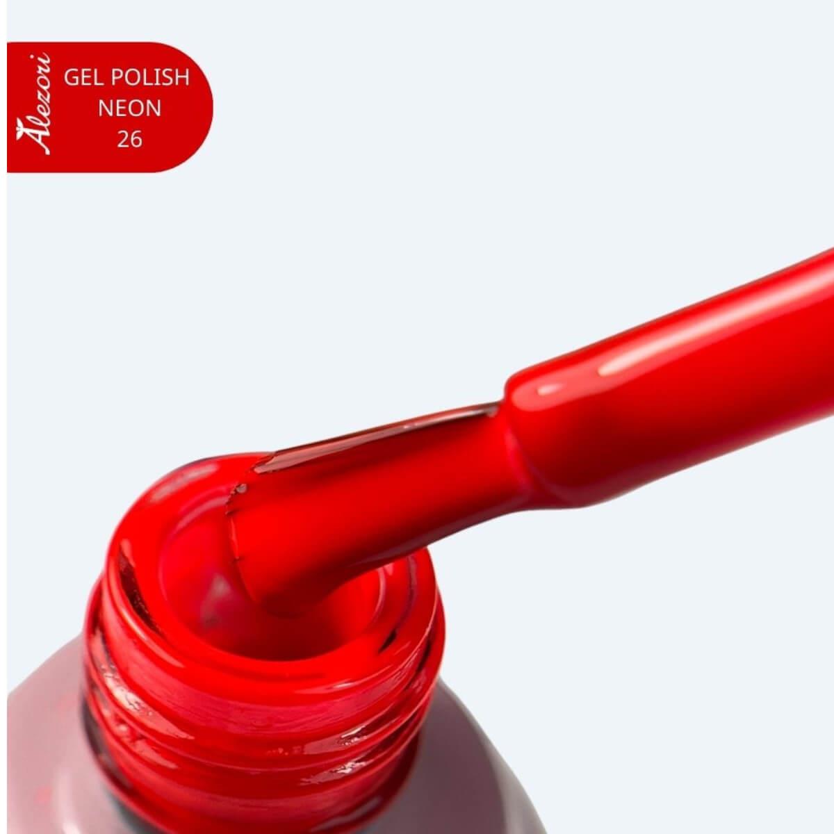 Alezori Semi-Permanent Gel Polish 26 Neon 15ml