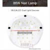 Φουρνάκι Νυχιών LED 86W Smart 2.0 Nail Lamp F8-86W
