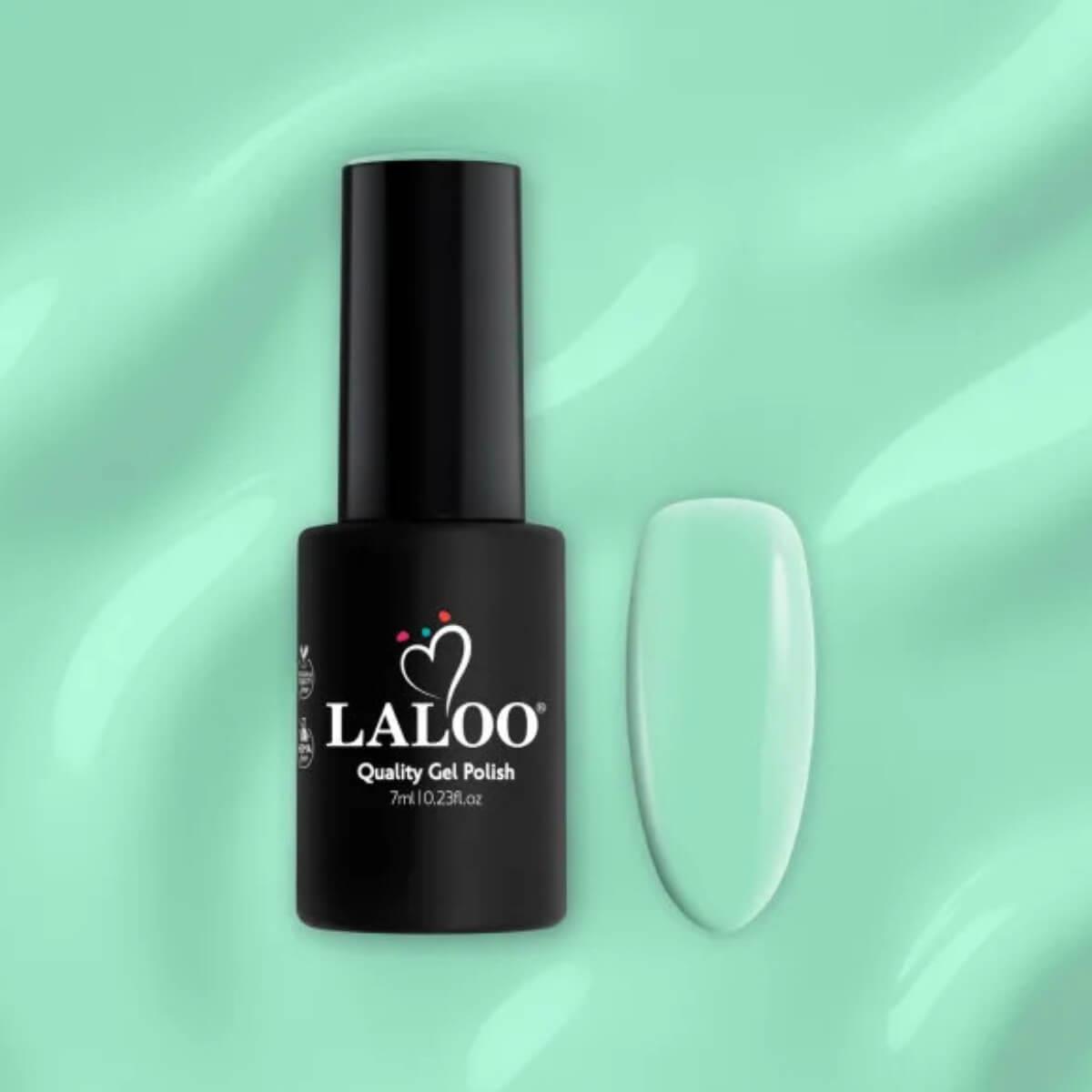 Semi-permanent gel polish L345 aquamarine 7ml Laloo