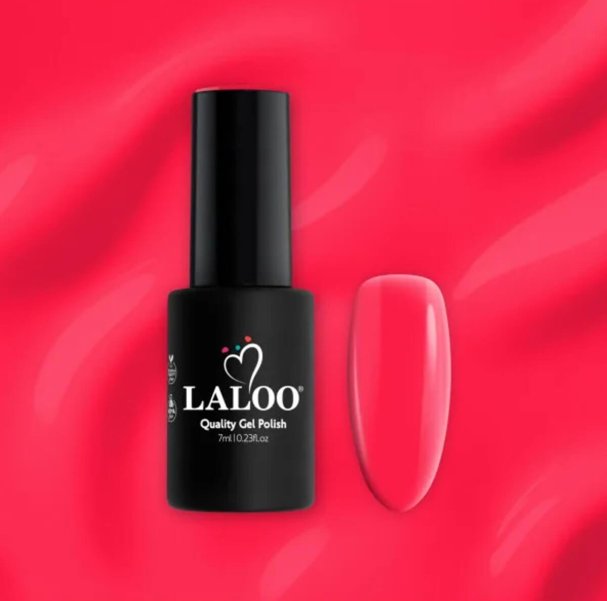Ημιμόνιμο βερνίκι L153 watermelon 7ml Laloo