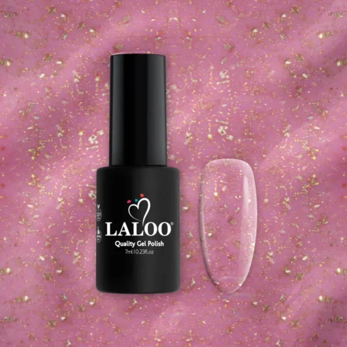 Ημιμόνιμο βερνίκι L568 honeymoon 7ml Laloo