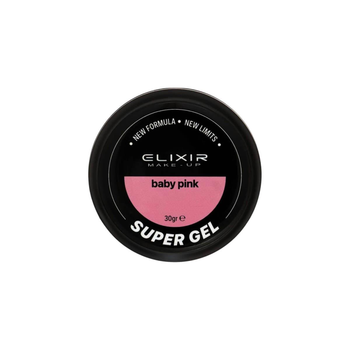 Super builder gel baby pink 909D 30gr Elixir