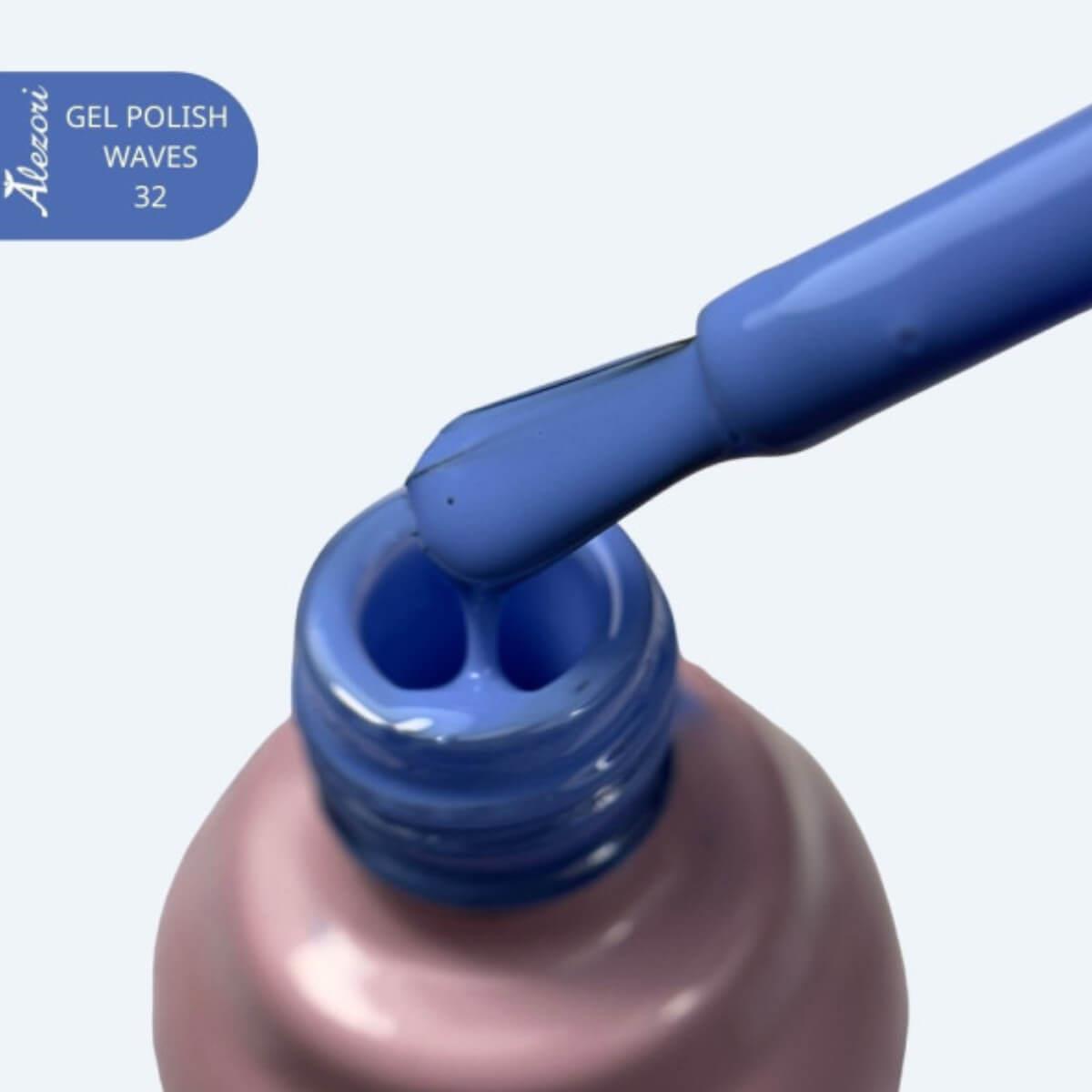 Alezori Semi-Permanent Gel Polish 32 Waves 15ml