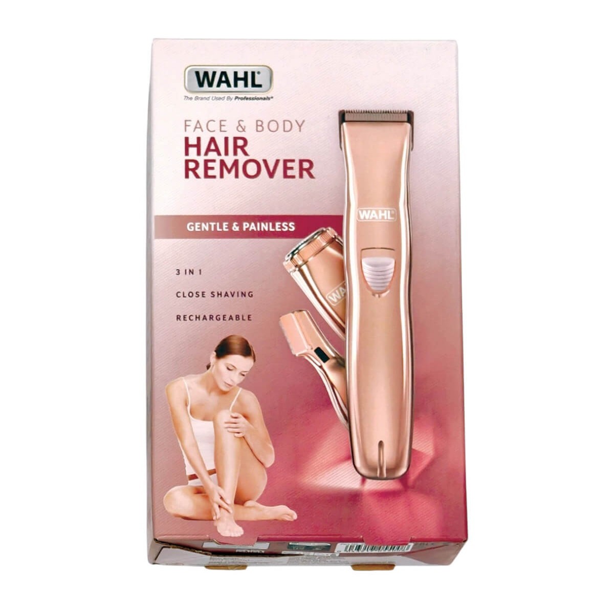 Face & body hair trimmer woman 3 in 1 gold Wahl