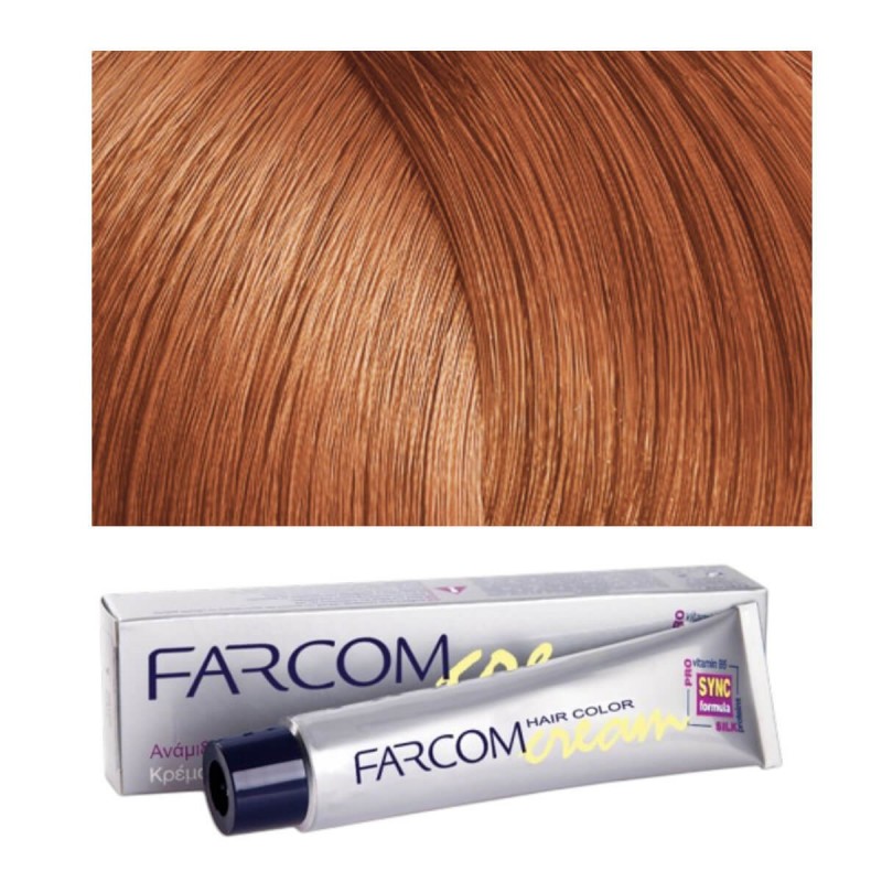 Hair dye 93 light golden copper blonde 60ml Farcom