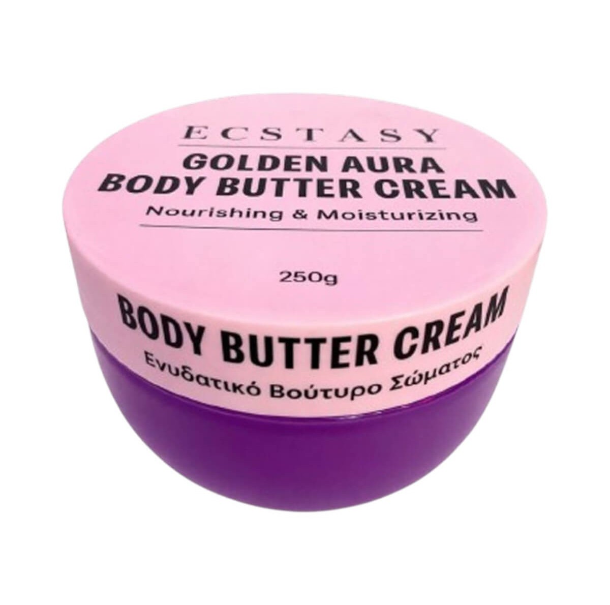 Body Butter Cream Ecstasy Golden Aura 250gr