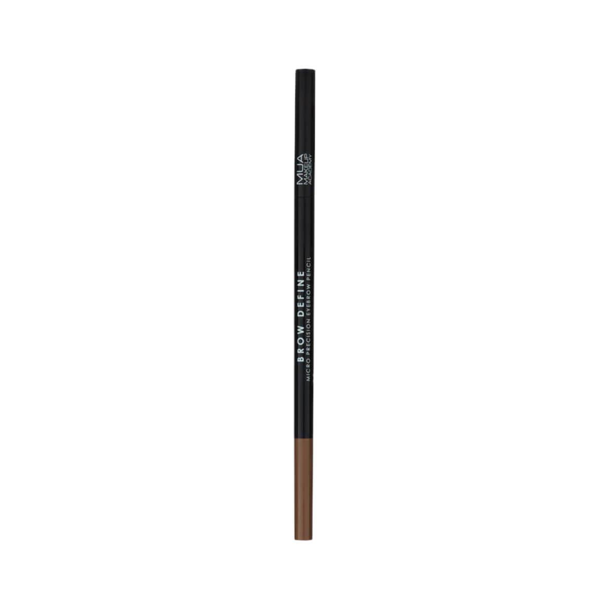 Brow define micro precision eyebrow pencil mid brown MUA