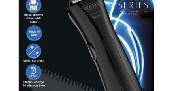 Tondeuse Wahl Beret Stealth Noir - Sans Fil, Pour Contours Et Coiffure, Neuve