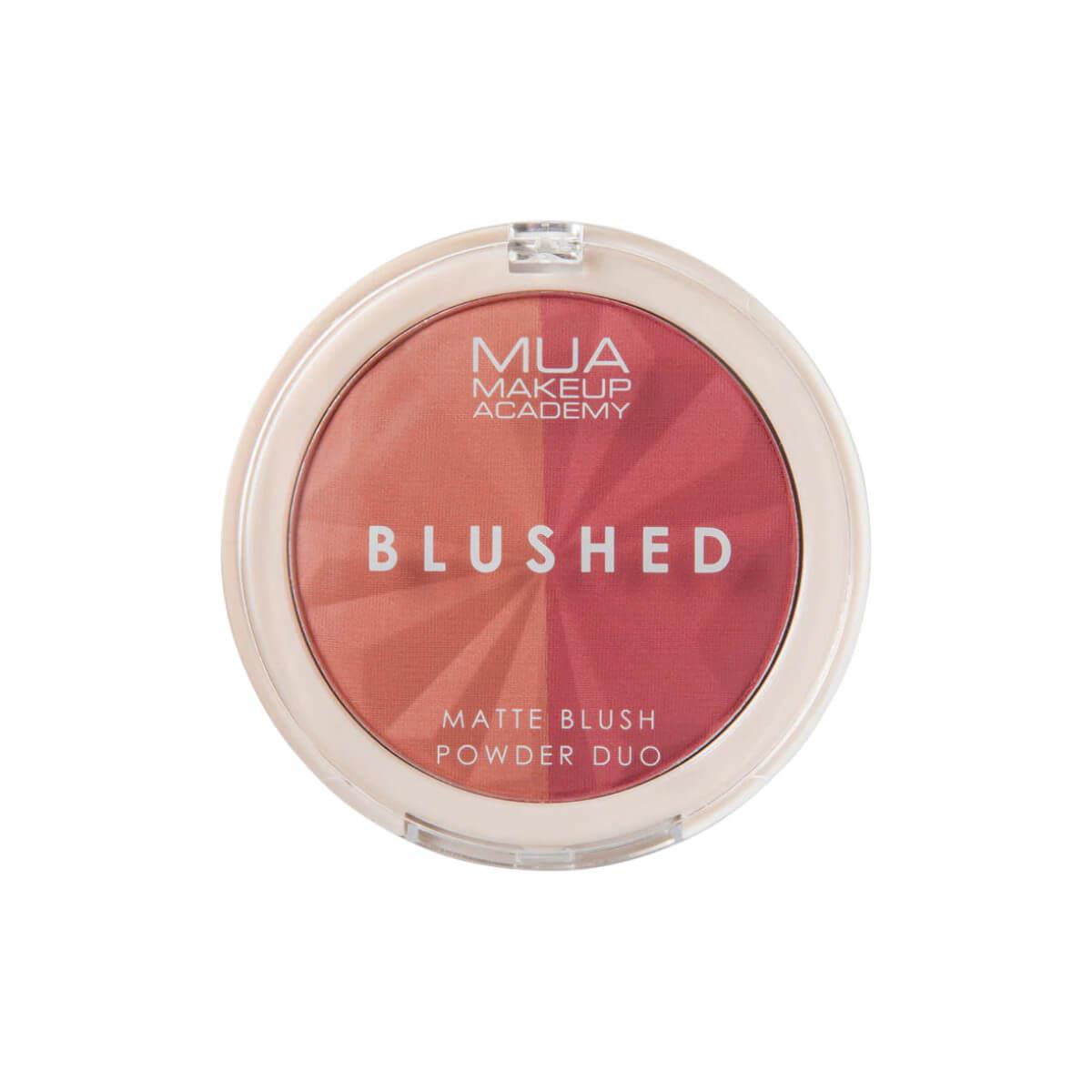Blushed matte blush powder duo ginger MUA