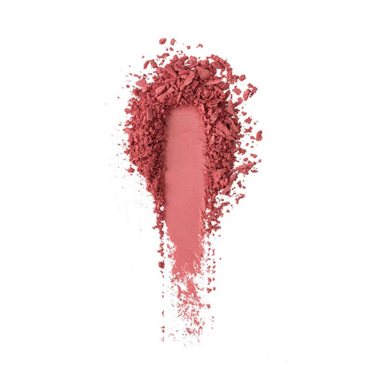 Blushed matte blush powder dusky rose MUA