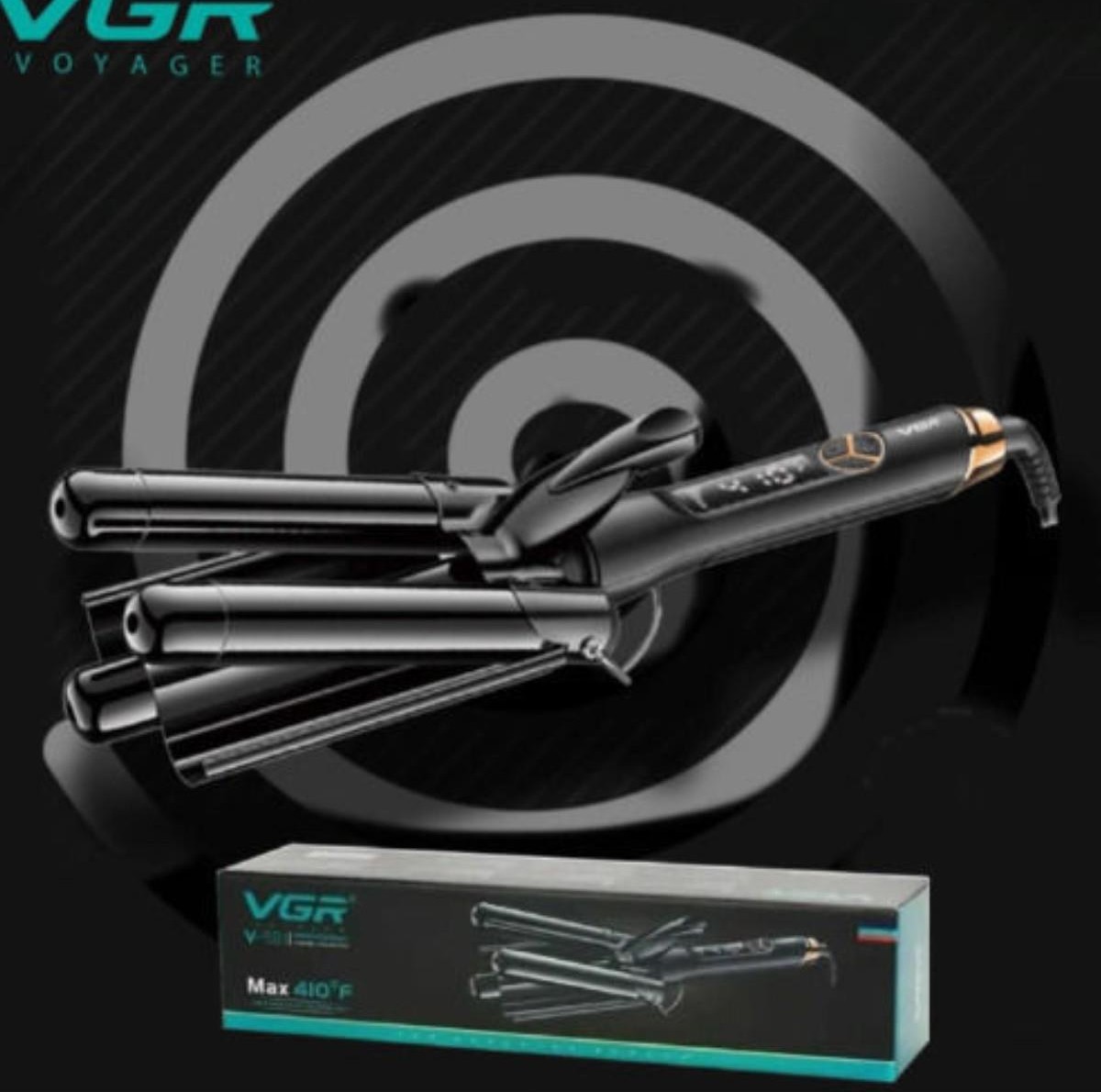 Μασιά Μαλλιών Τριπλή V-591 VGR