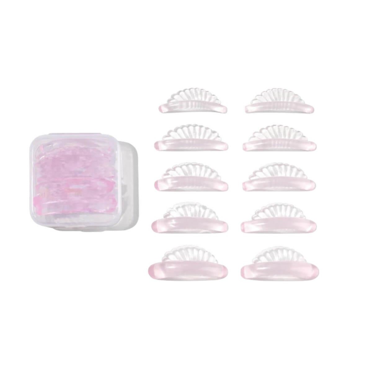Coral Shape Glueless Silicon Shelds 5 pairs