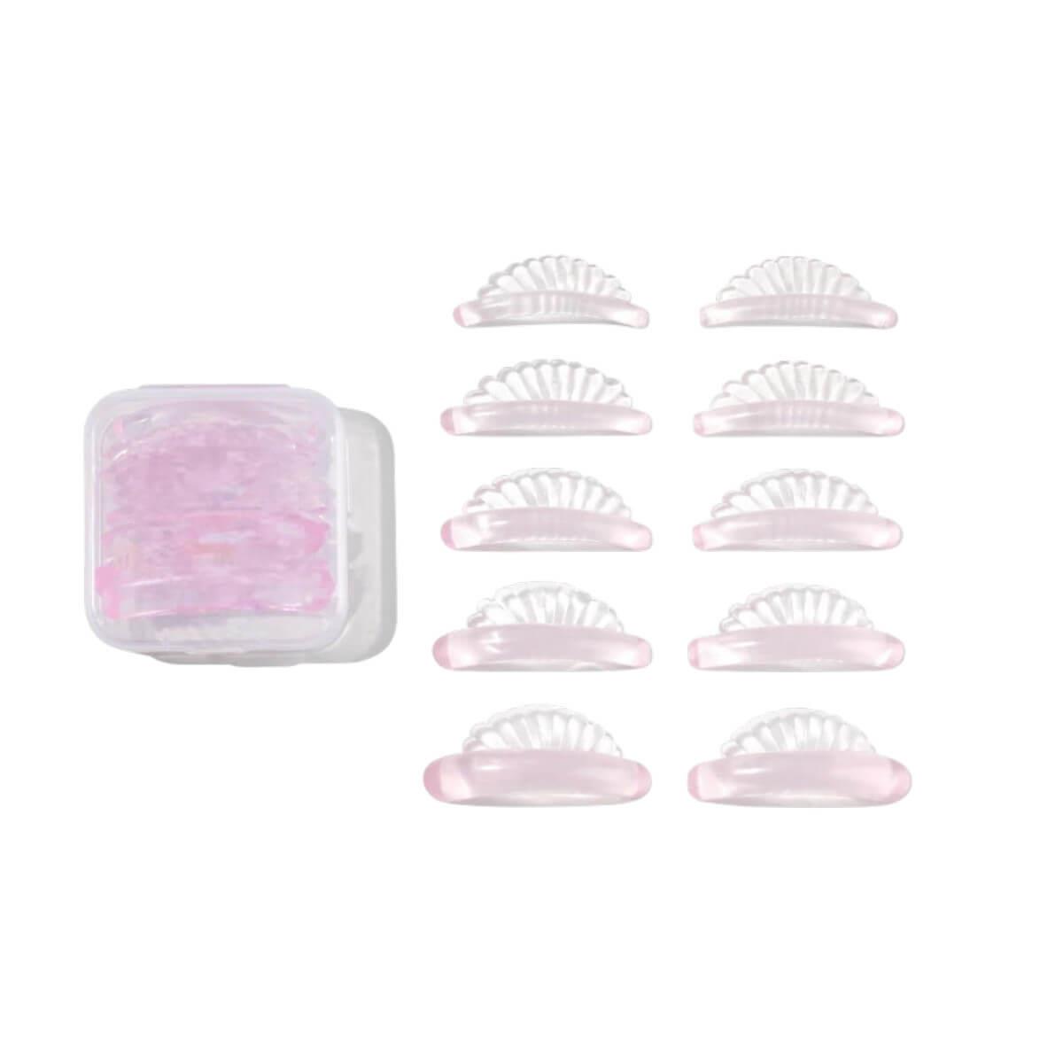 Coral Shape Glueless Silicon Shelds 5 pairs