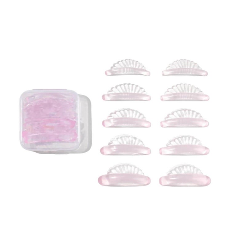 Coral Shape Glueless Silicon Shelds 5 pairs
