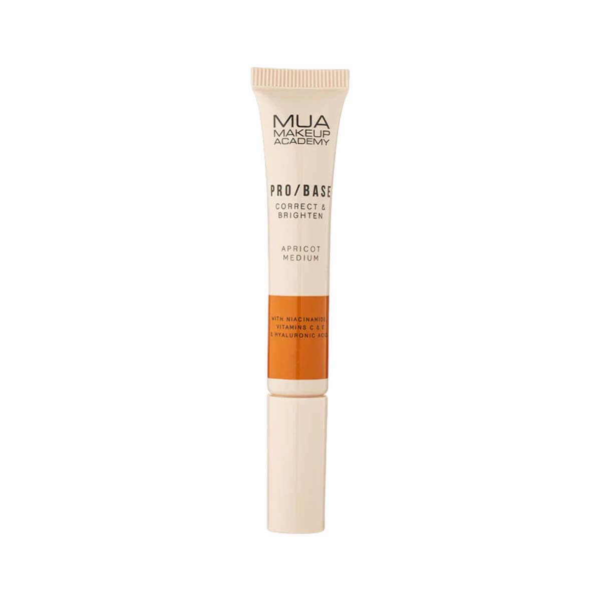 Pro/base correct & brighten apricot medium MUA