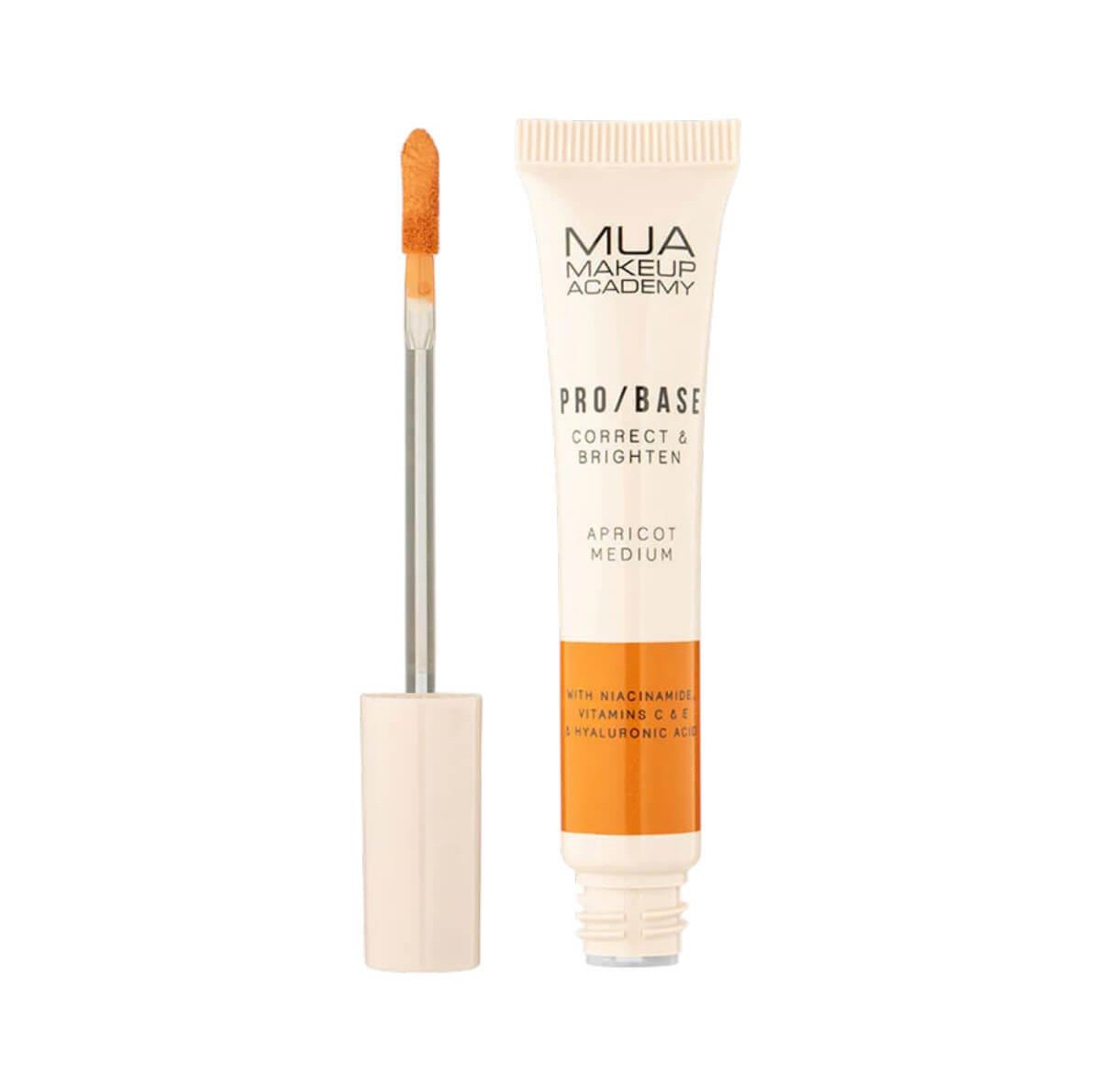 Pro/base correct & brighten apricot medium MUA