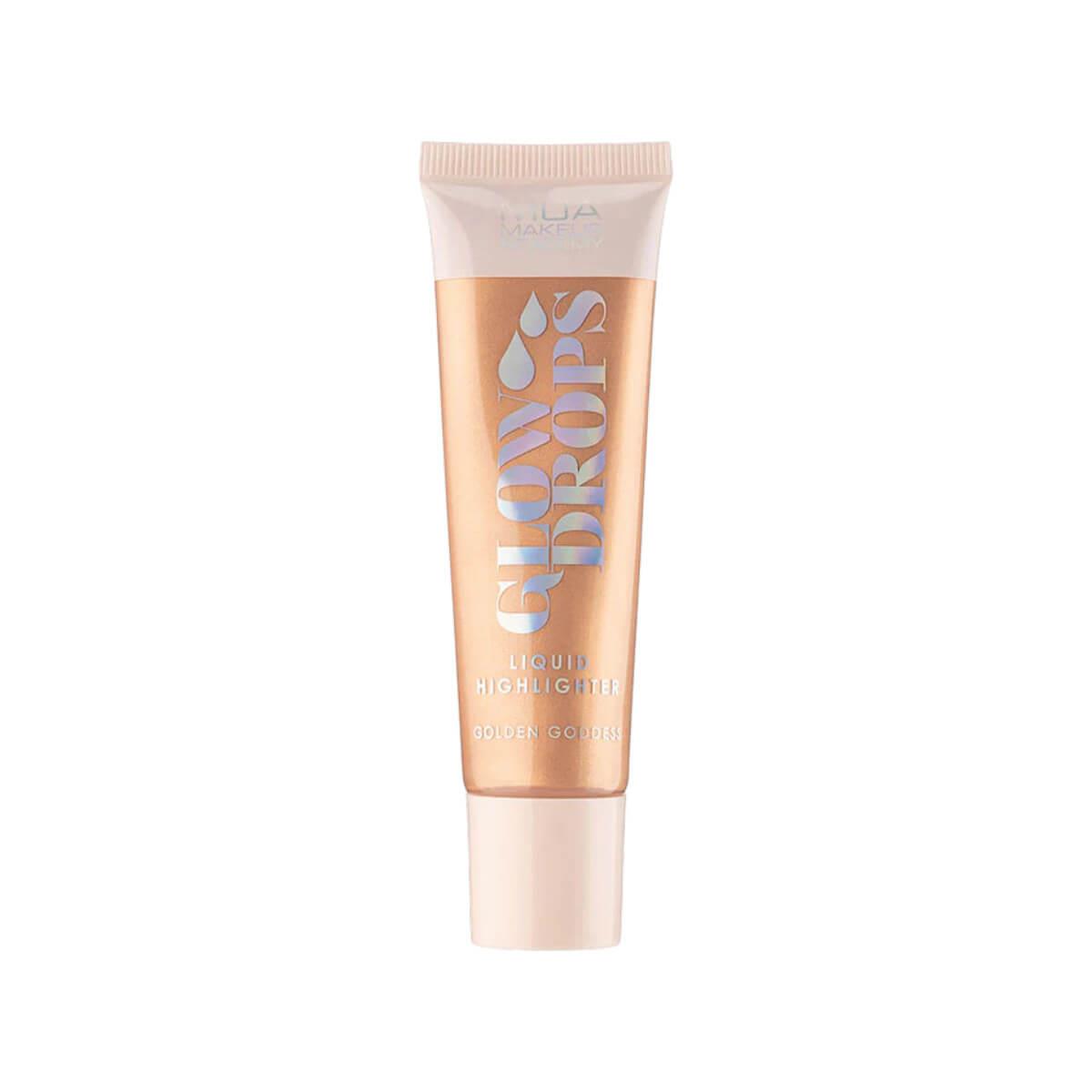 Glow drops liquid highlighter golden goddess 30ml MUA