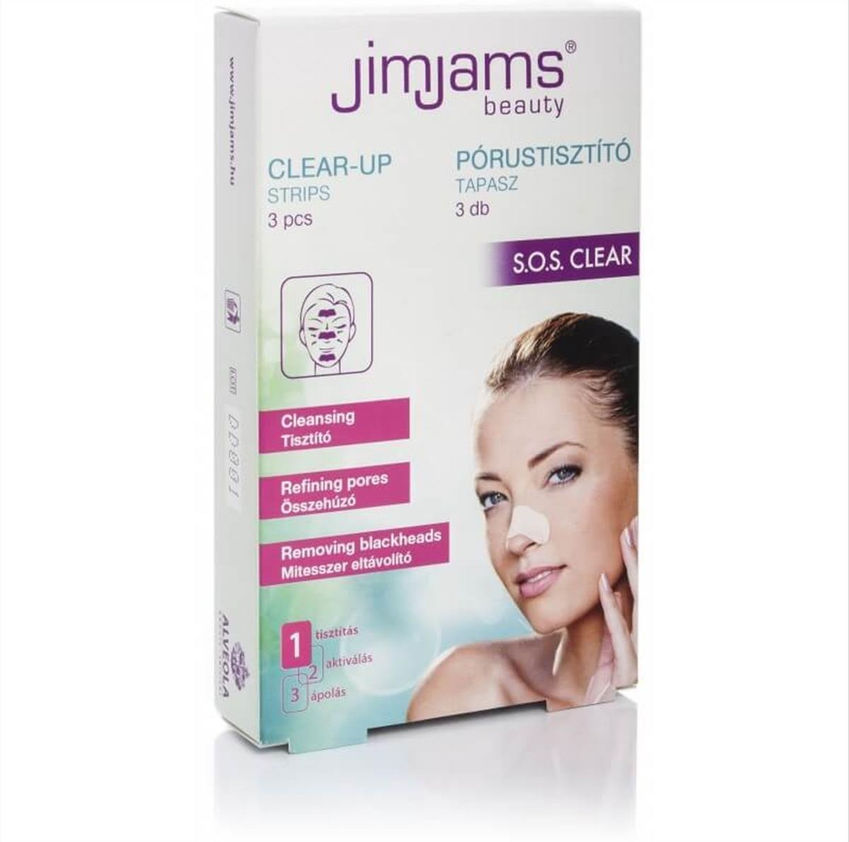 Jimjams Face Strips For Dark Spots 3pcs