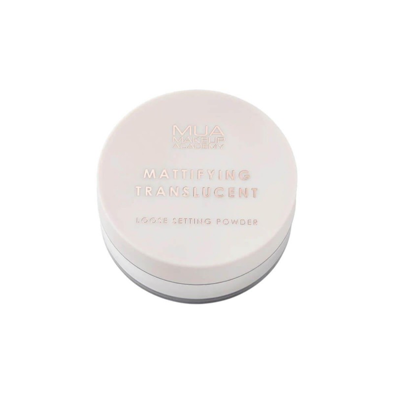 Loose setting powder mattifying translucent MUA