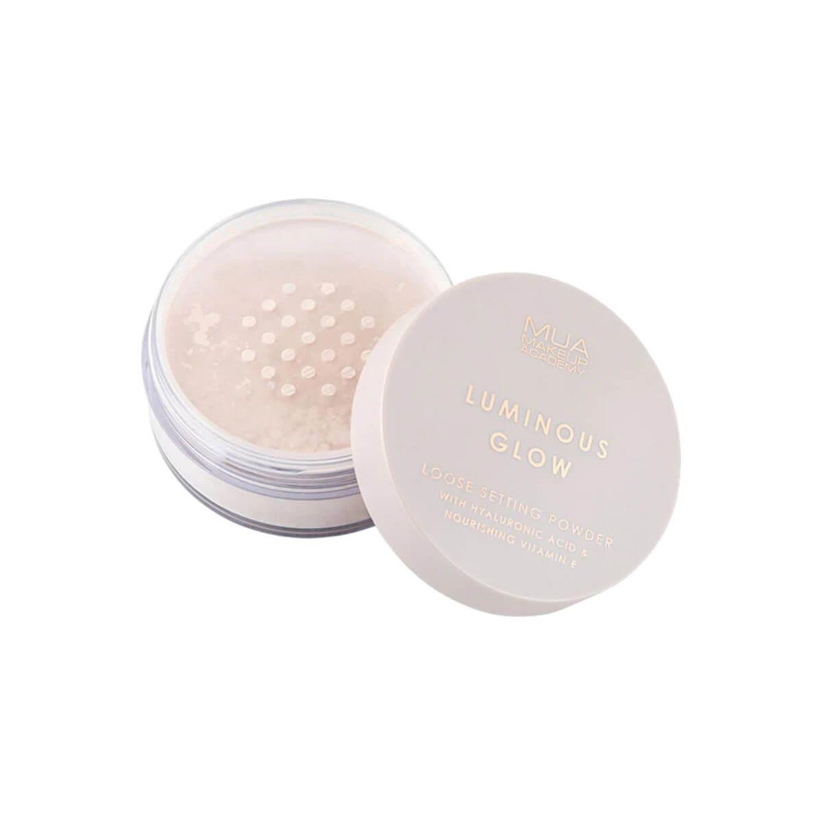 Loose setting powder luminous glow MUA