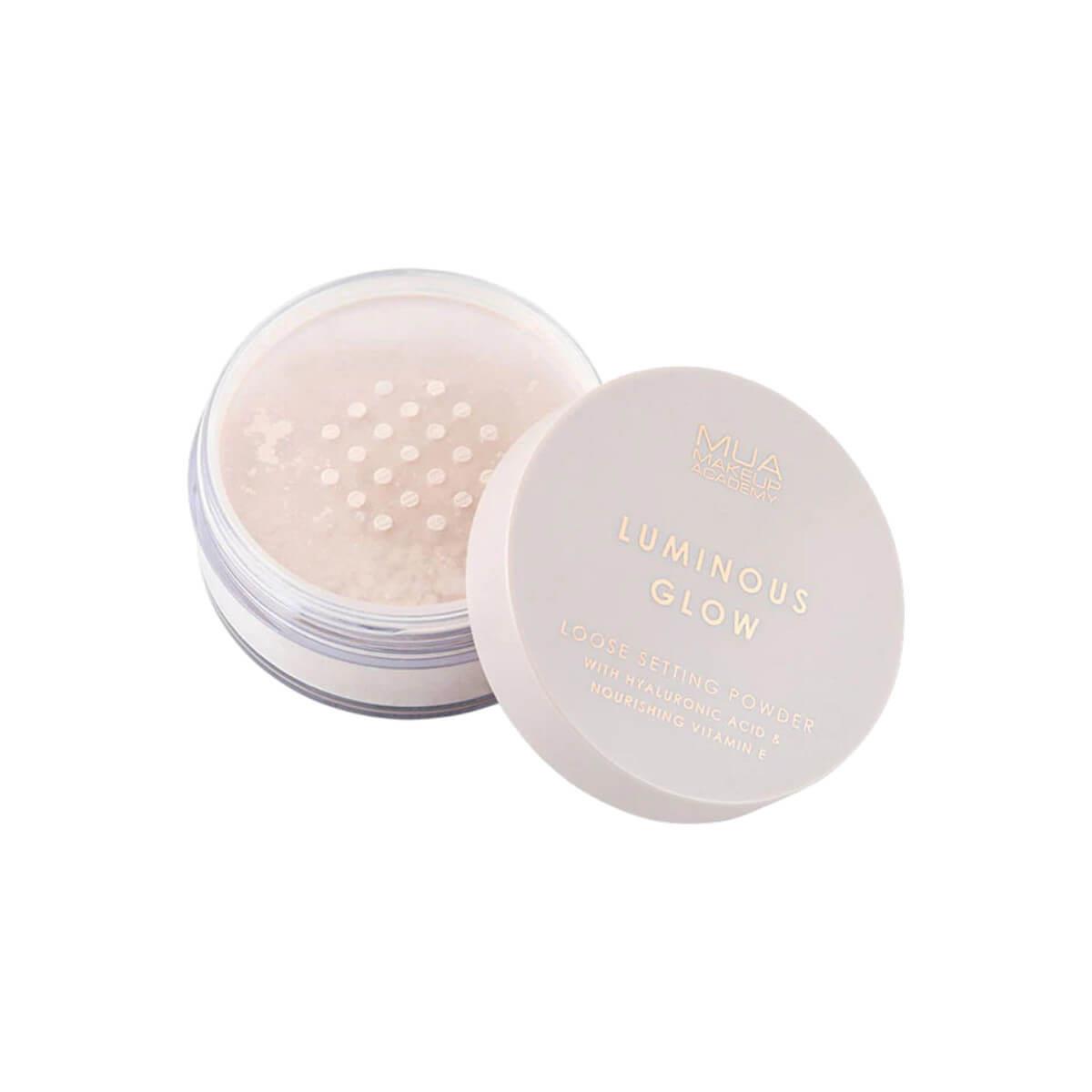 Loose setting powder luminous glow MUA