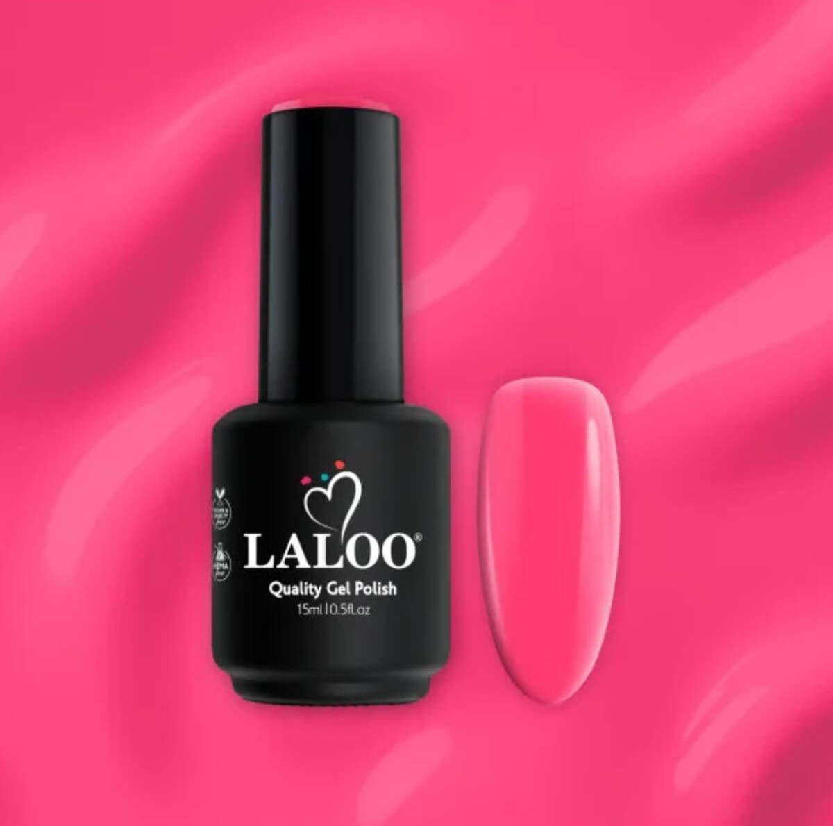 Semi-permanent gel polish 229 fuchsia neon 15ml Laloo