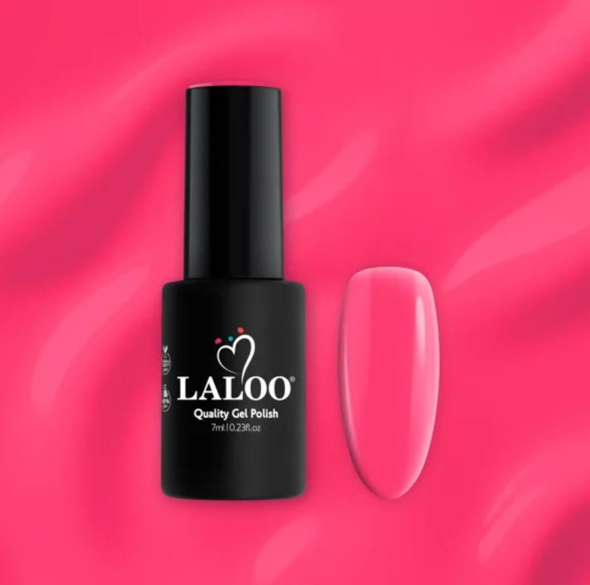Semi-permanent gel polish 229 fuchsia neon 7ml Laloo
