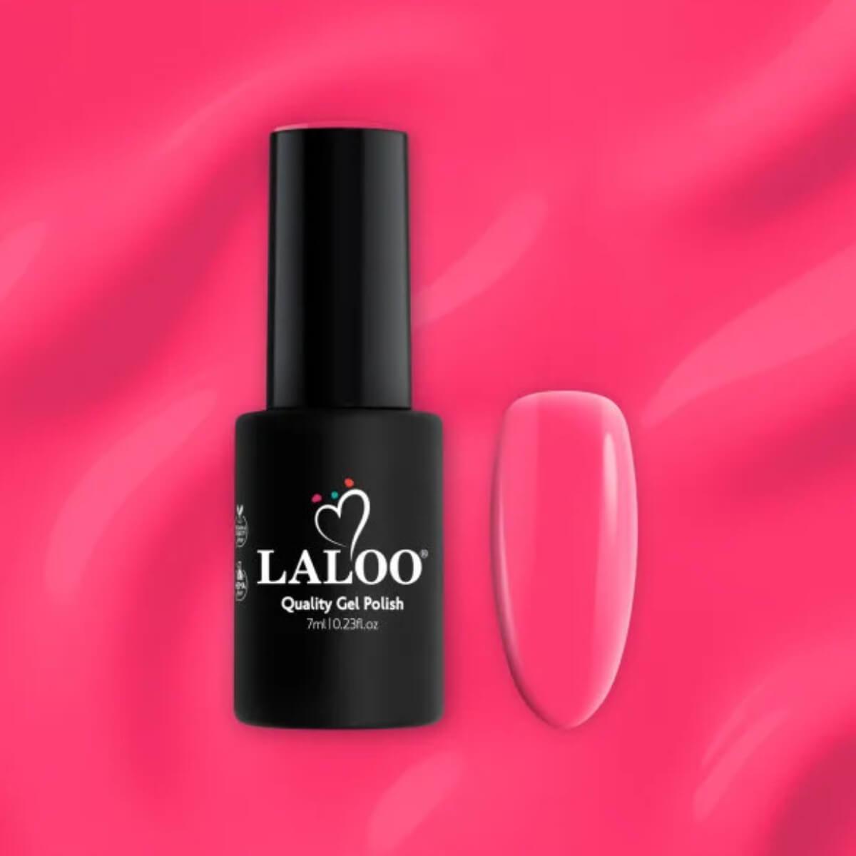 Semi-permanent gel polish 229 fuchsia neon 7ml Laloo