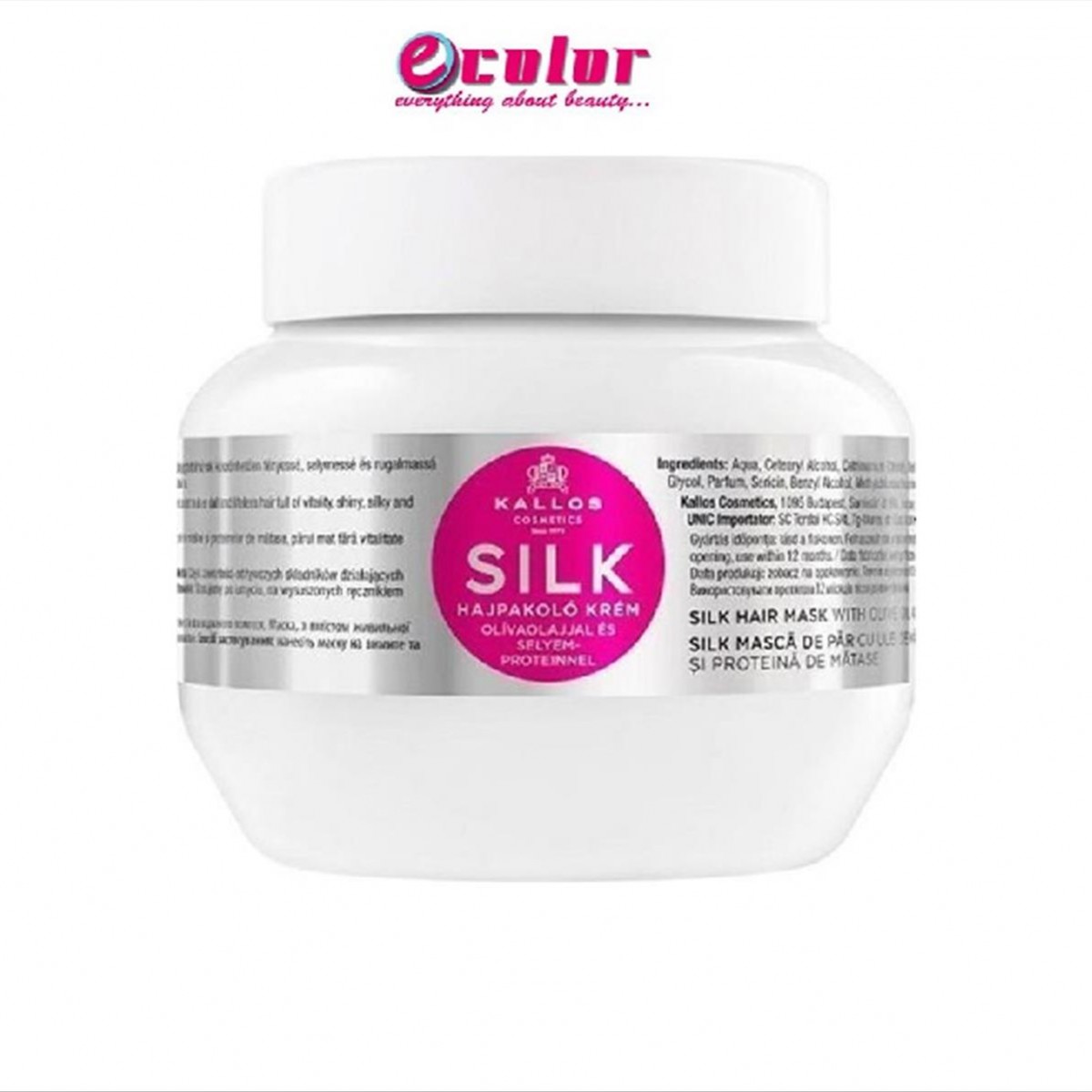 Kallos Silk hair mask 275 ml