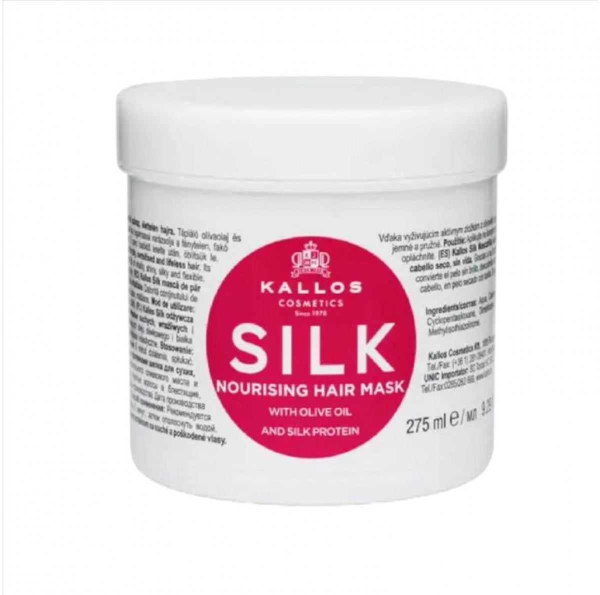 Kallos Silk hair mask 275 ml