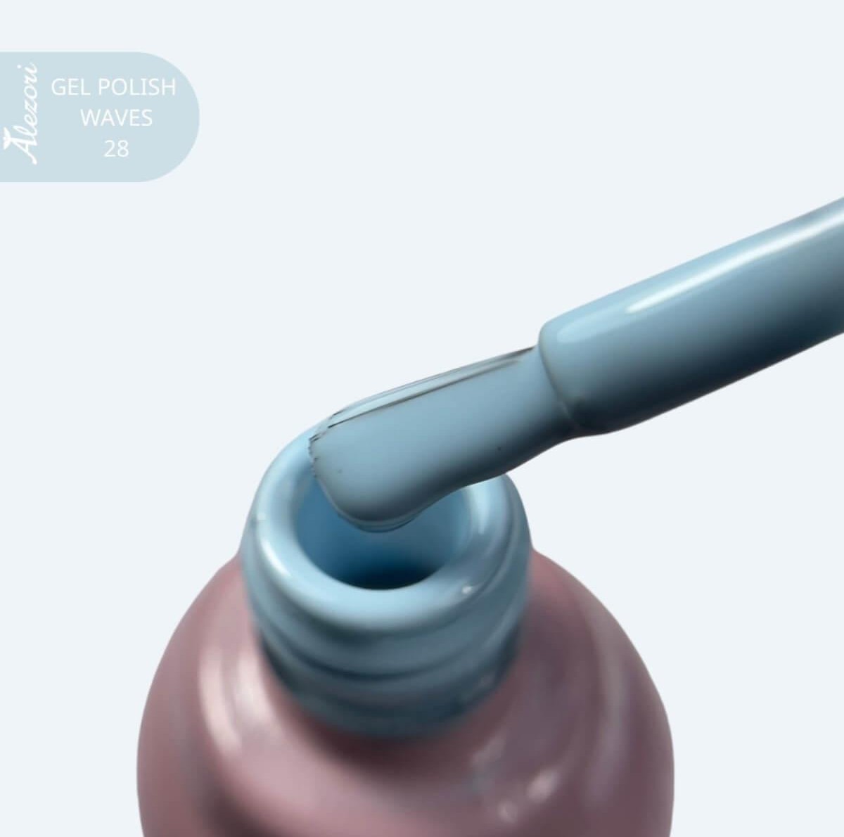 Alezori Permanent Gel Polish 28 Waves 15ml