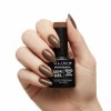 Ημιμόνιμο βερνίκι semigel 1043 dark almond 8ml Elixir
