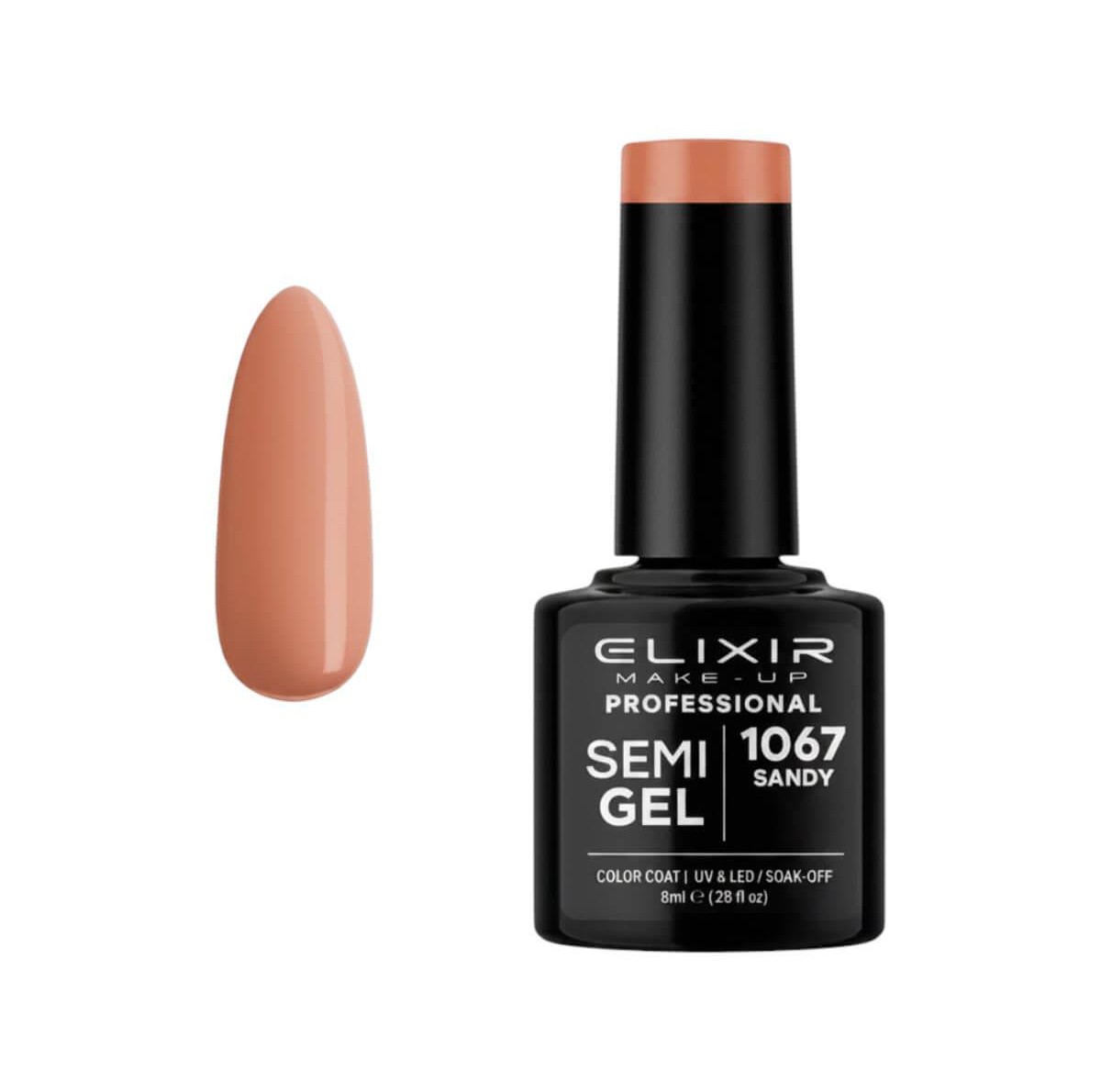 Semi-permanent gel polish semigel 8ml Elixir