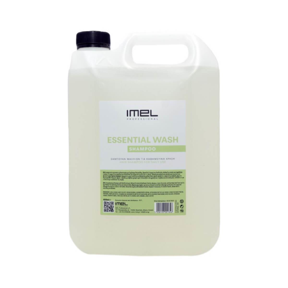 Σαμπουάν essential wash 4000ml Imel