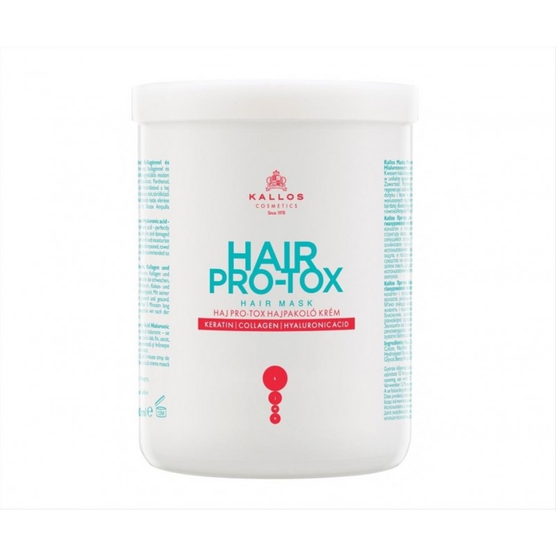 Μάσκα μαλλιών Kallos Hair Pro-tox 1000 ml