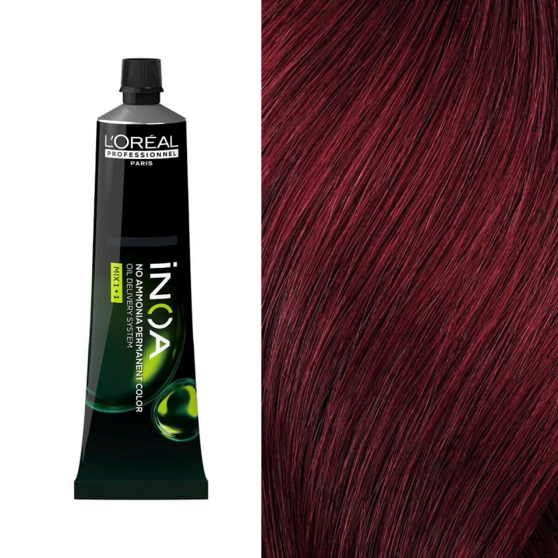 Hair dye inoa 5.62 light red iridiscent brown 60ml L’Oreal