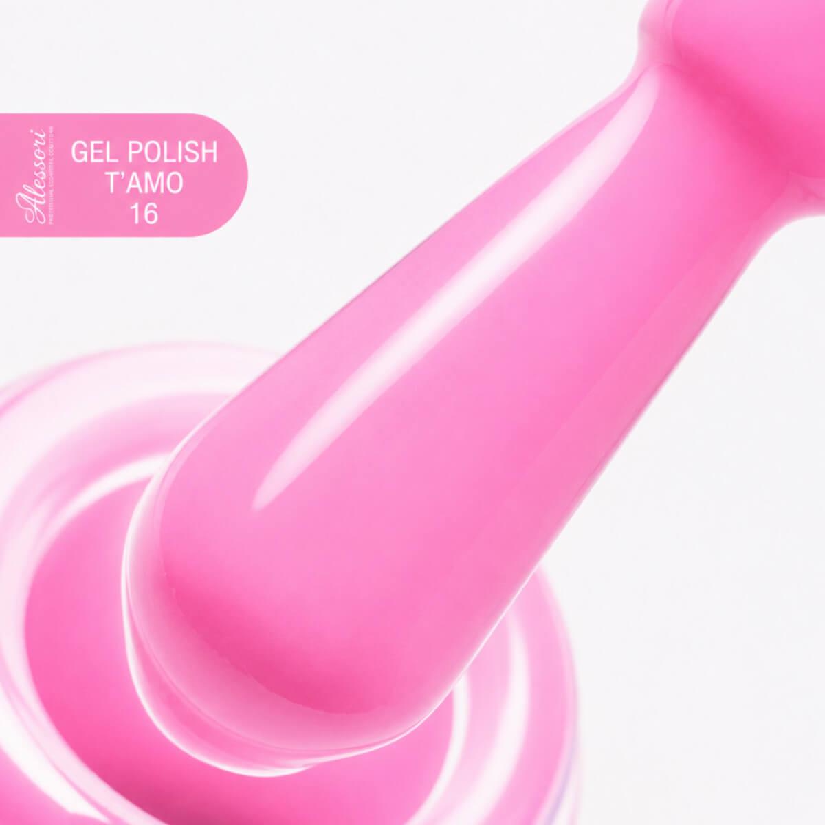 Alezori Ημιμόνιμο Βερνίκι Gel Polish 16 T'amo 15ml