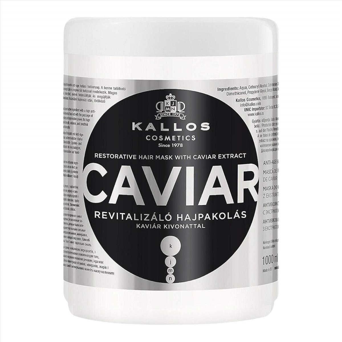 Hair mask Kallos Caviar 1000 ml