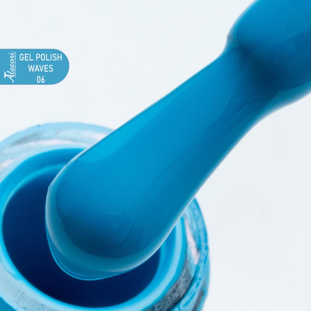 Alezori Permanent Gel Polish 06 Waves 15ml