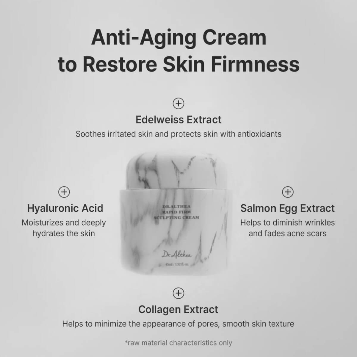 Rapid firm sculpting cream 45ml Dr.Althea