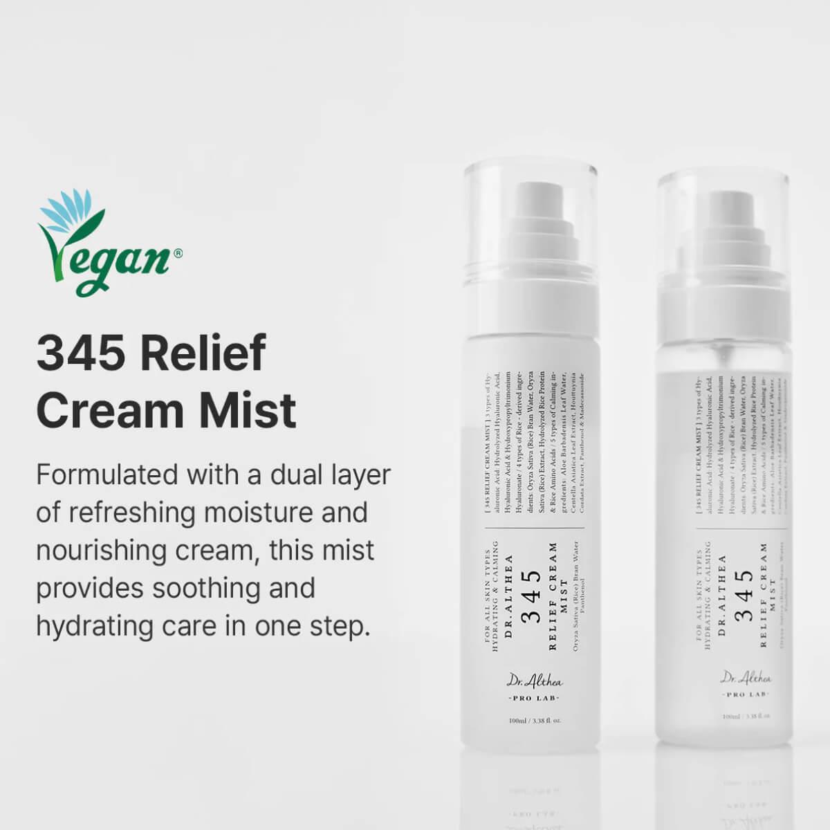 345 relief cream mist 60ml Dr.Althea