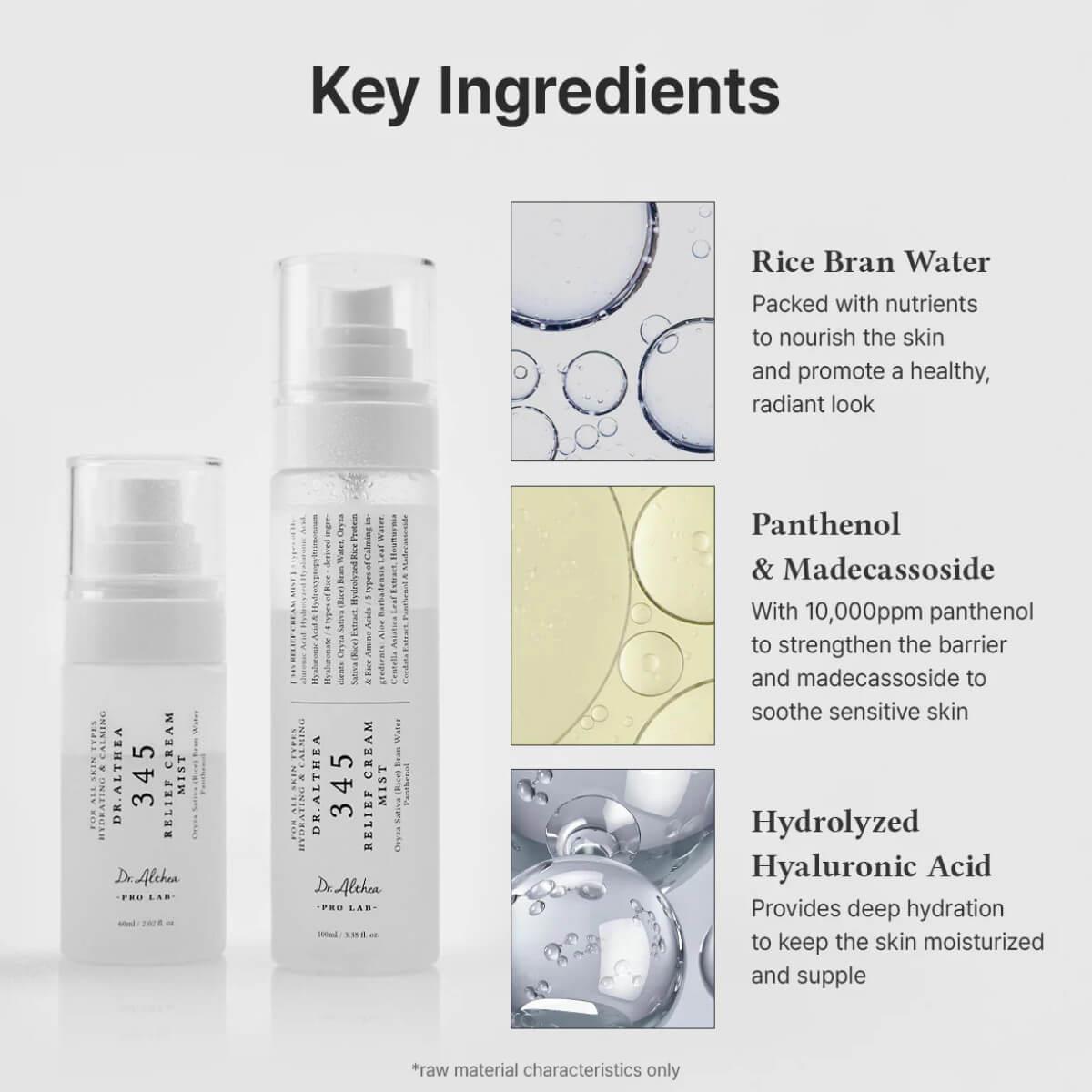 345 relief cream mist 60ml Dr.Althea