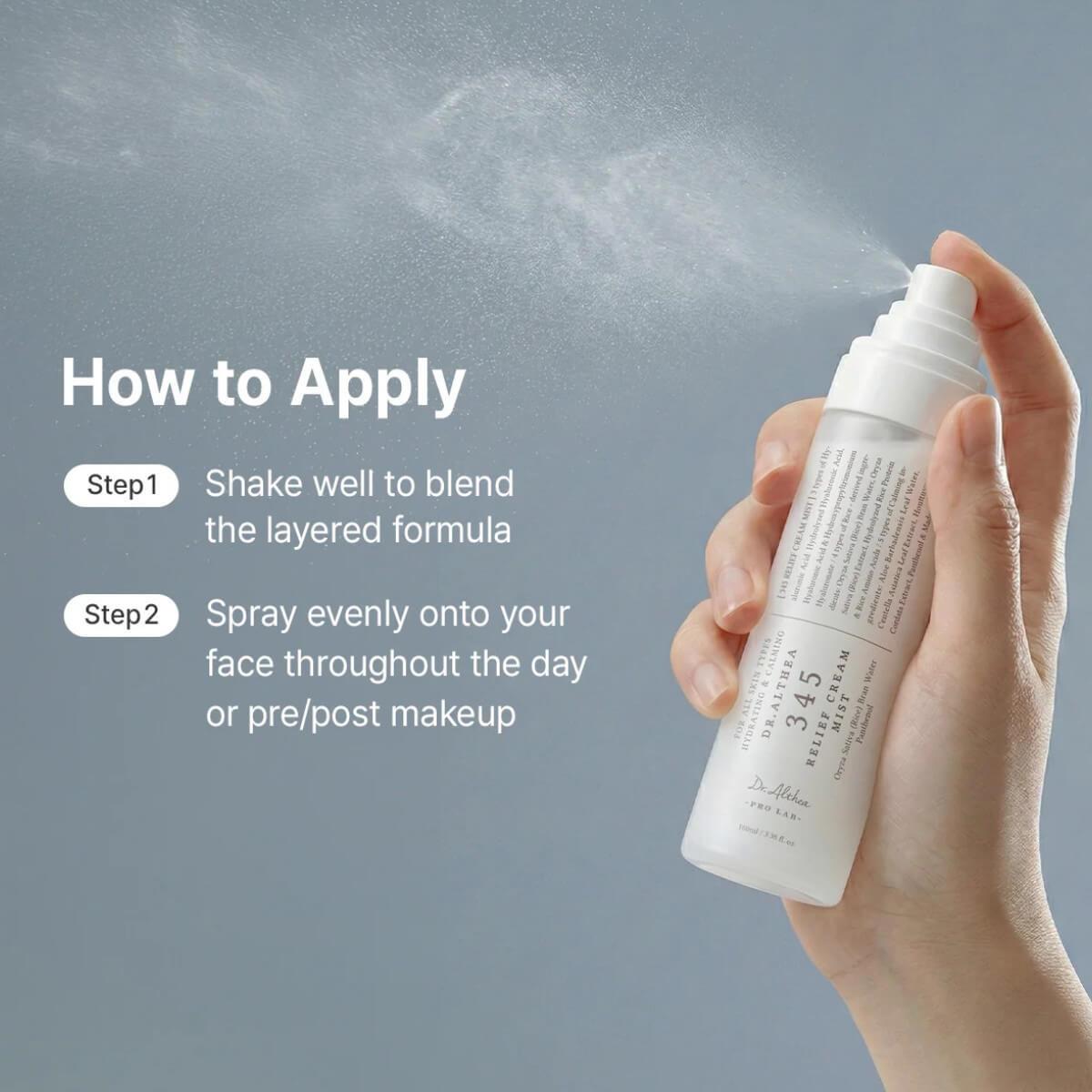 345 relief cream mist 60ml Dr.Althea